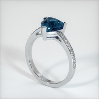 1.69 Ct. Sapphire Ring, Platinum 950 2